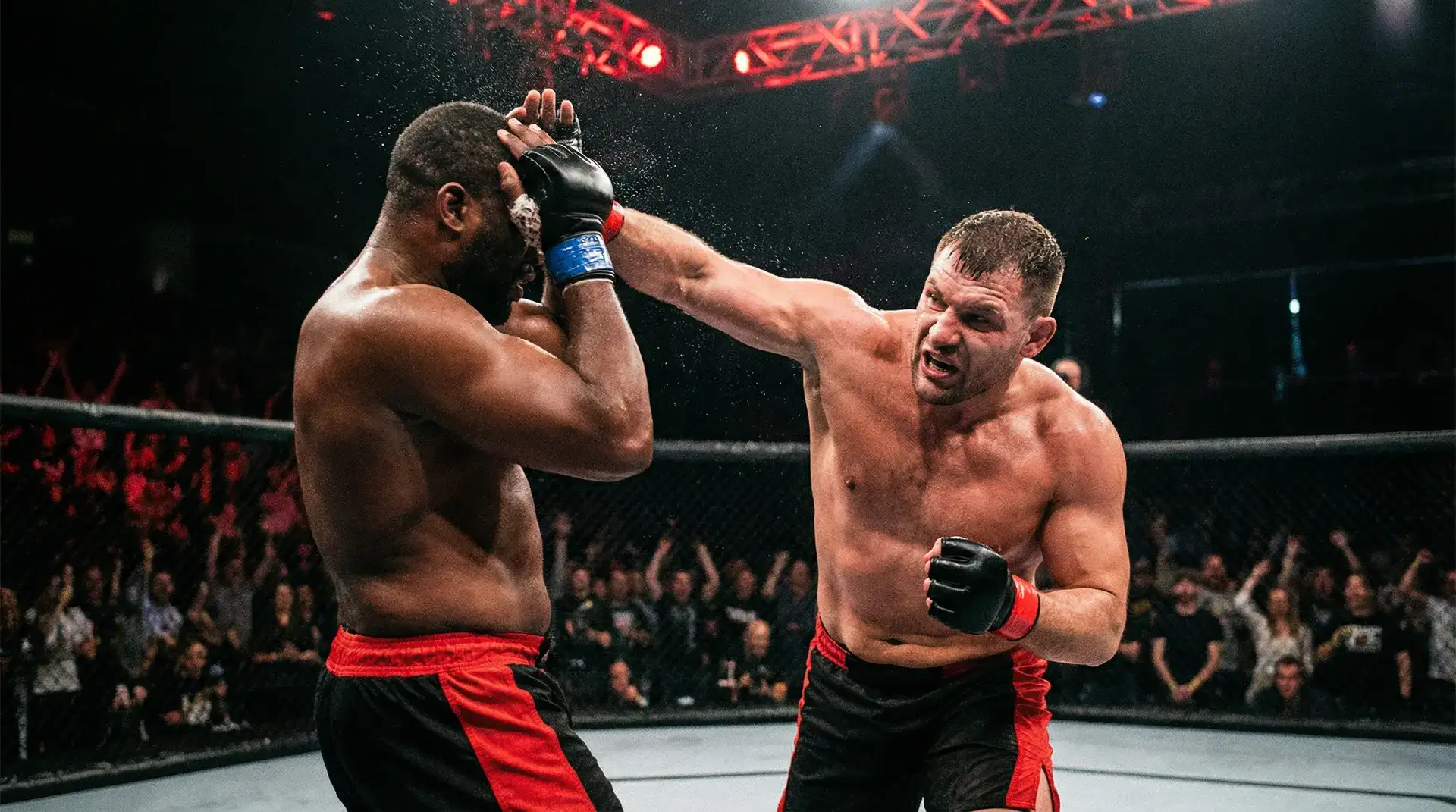 必撸大赛 重口赛事铁笼格斗激烈交锋